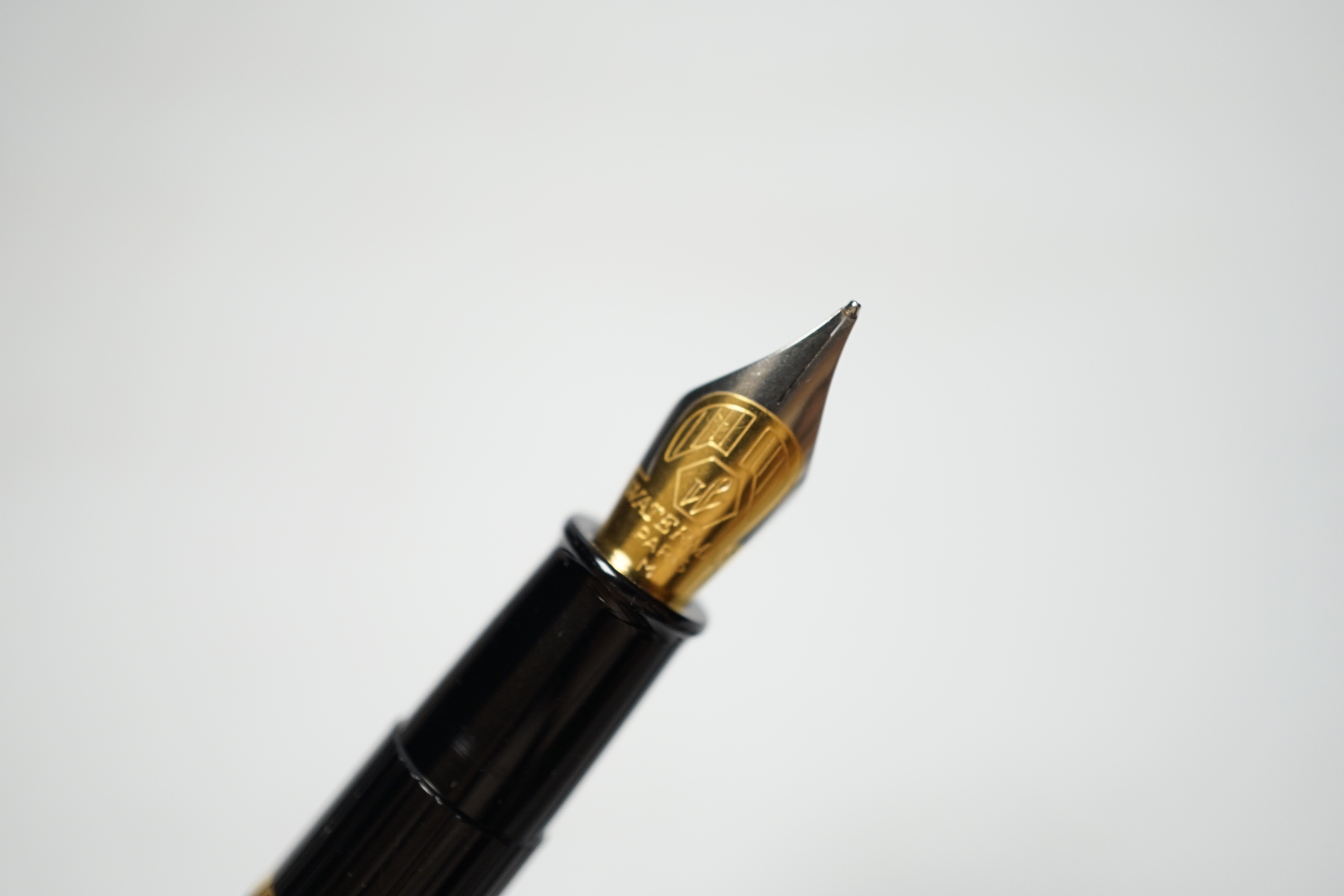 A boxed Waterman fountain pen